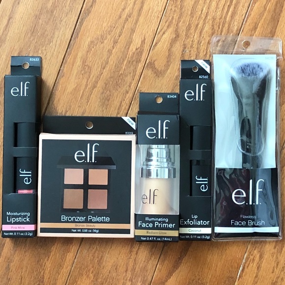 Sephora Other - Full Size ELF Makeup Bundle Lipstick Bronzer Brush